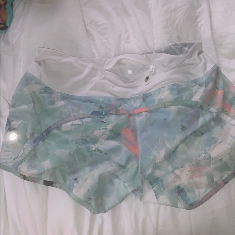 lululemon shorts size 4